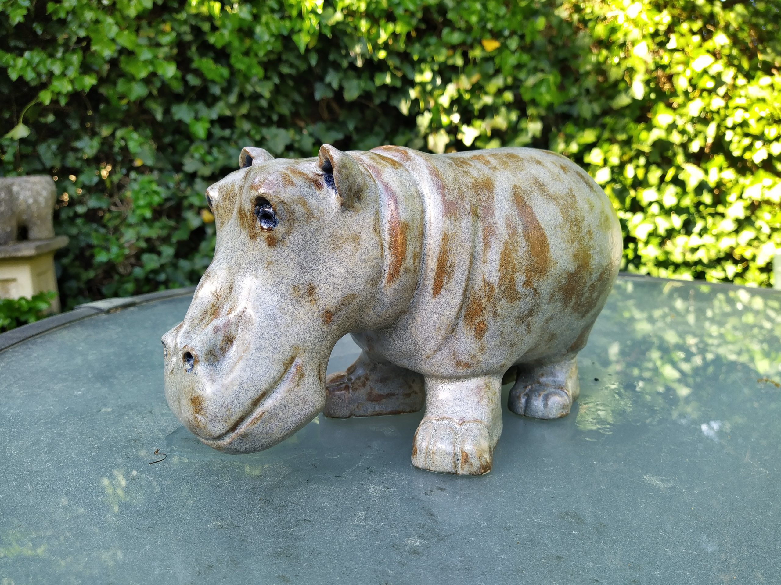 nijlpaard 29 cm lang,17 cm hoog