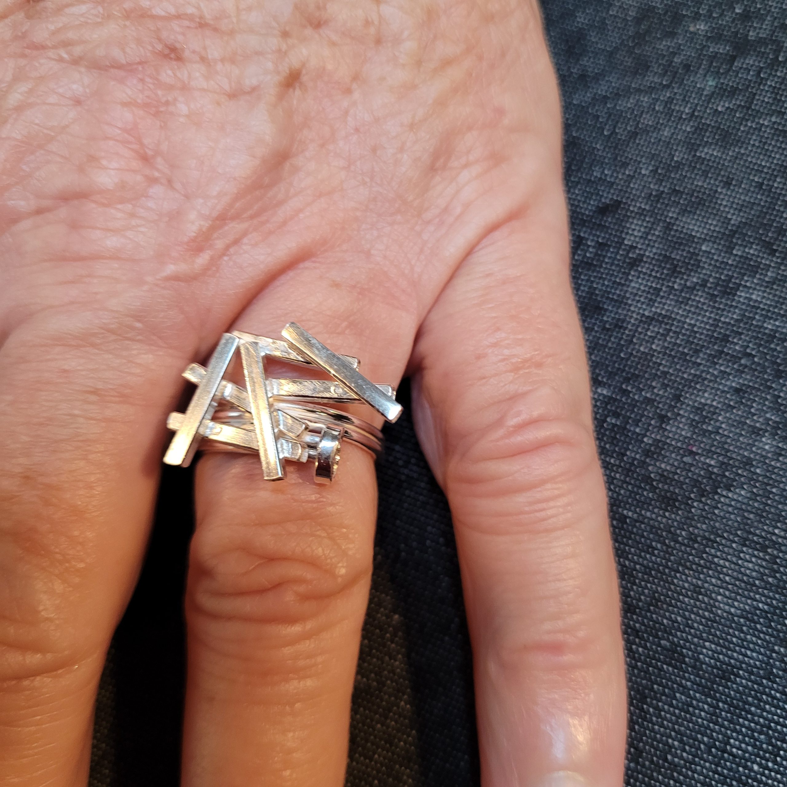 2 ring in opdracht 'Oud wordt nieuw' ring in opdracht 'Oud wordt nieuw'