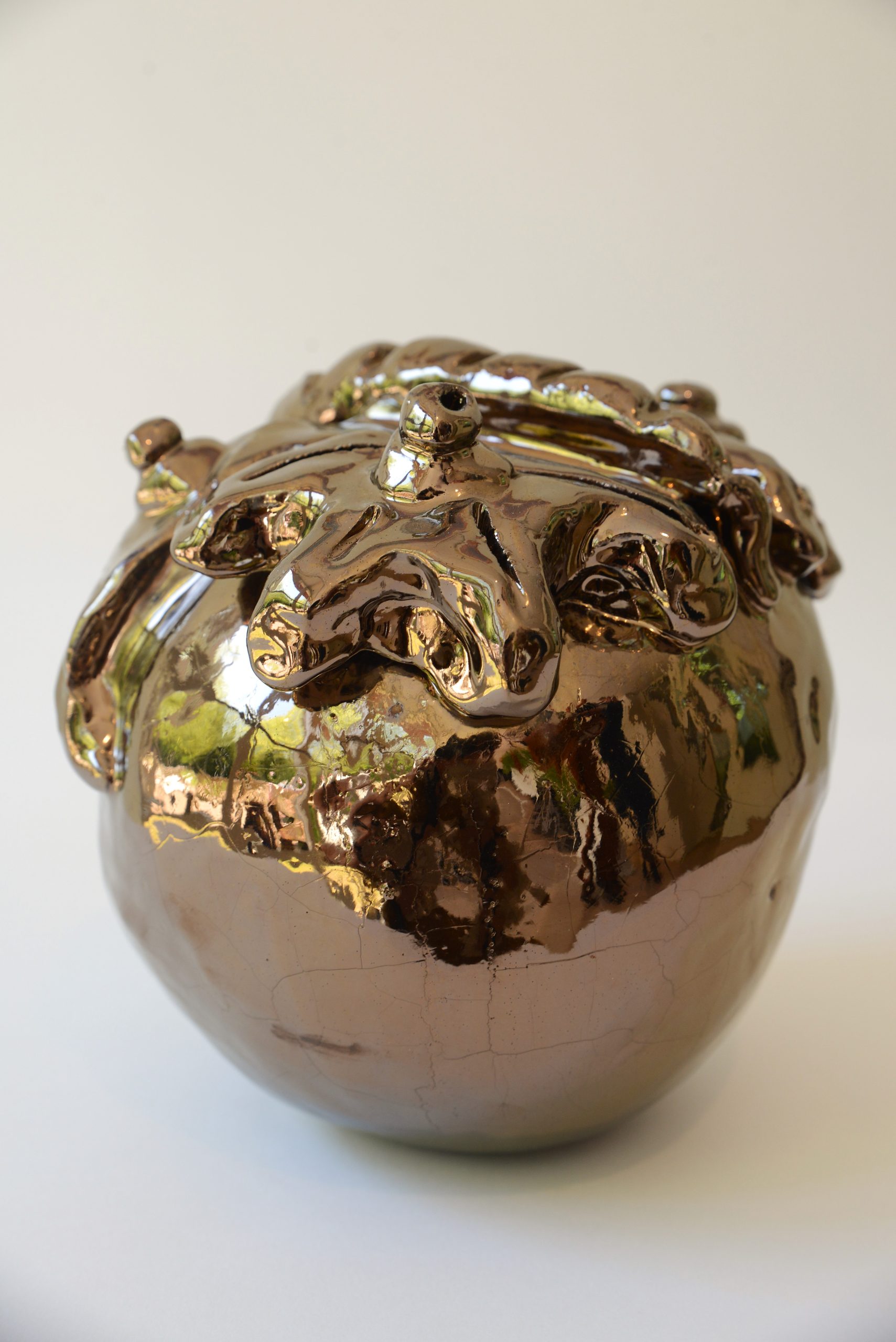 Marie Macpherson, Keramisch object, ca 30 cm. hoog