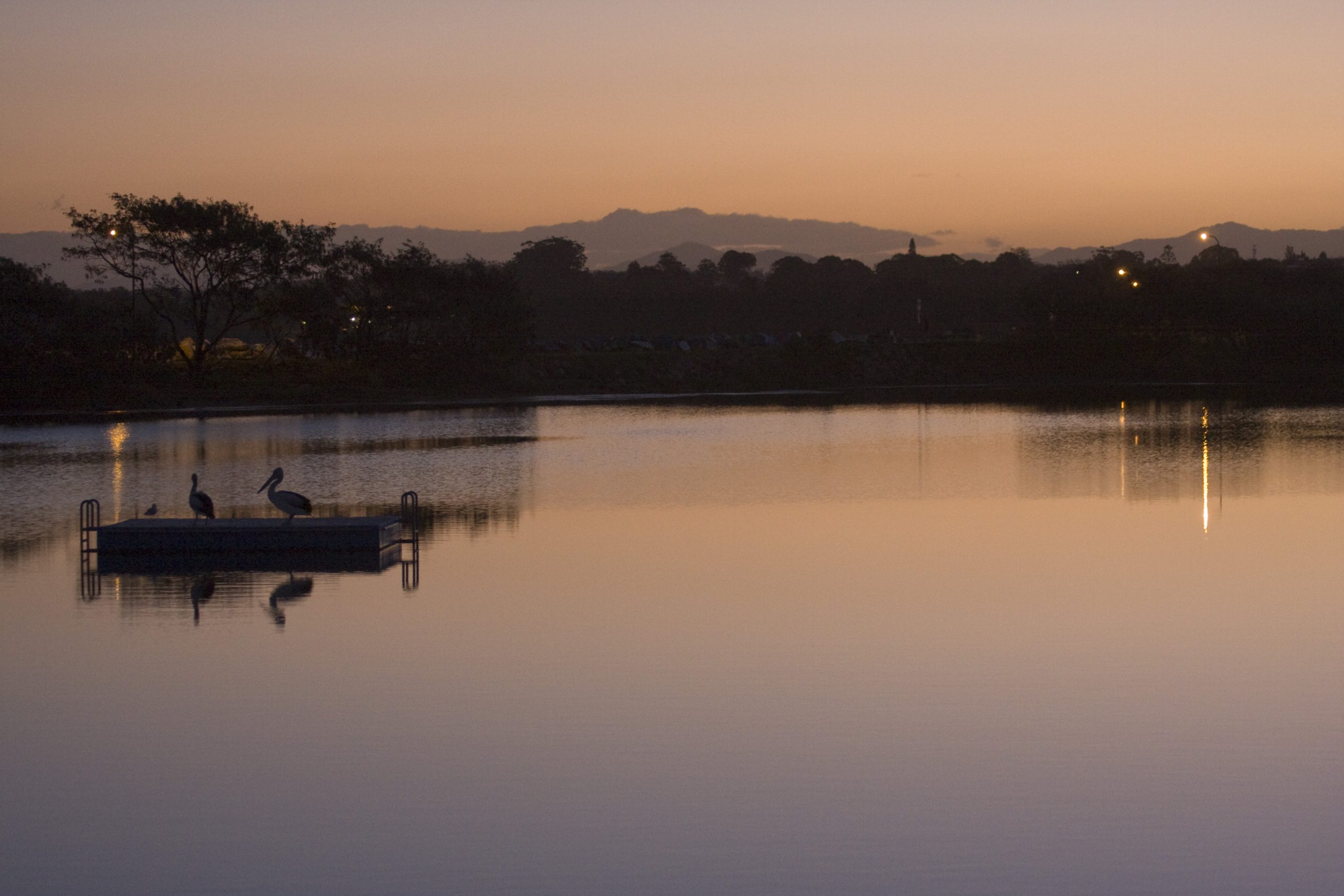 Natuur, sunset 30x40 cm
