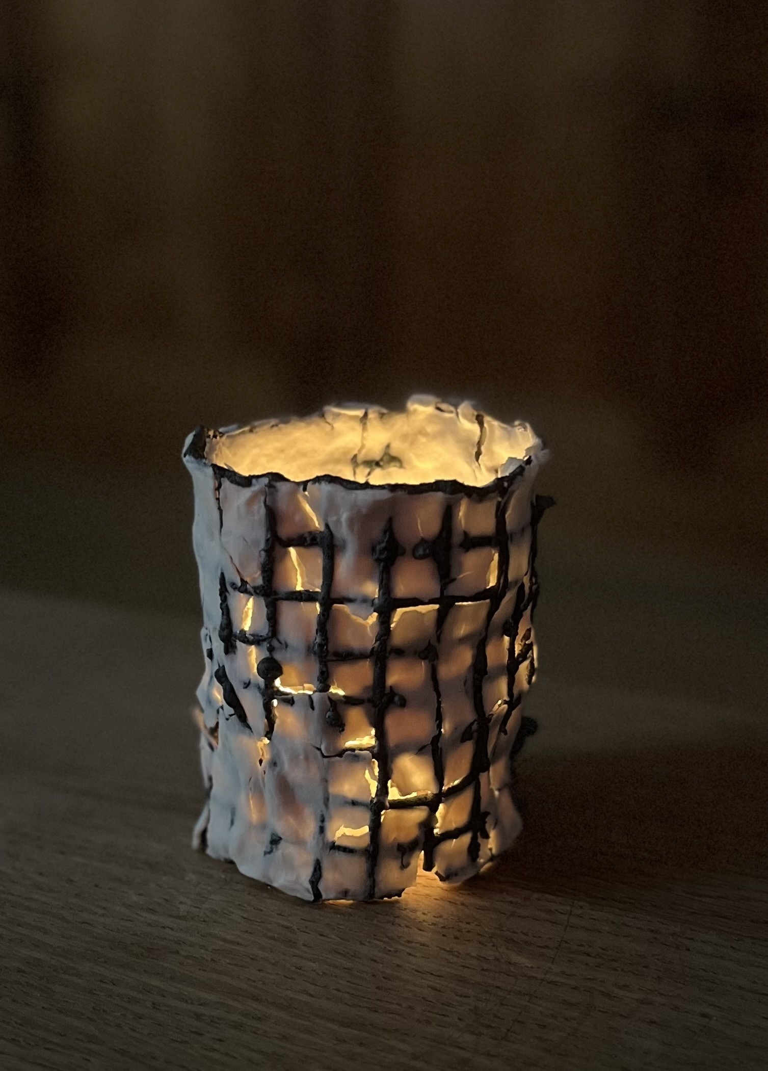 Porselein met gaas 15 x 8 cm Porselein met gaas 15 x 8 cm